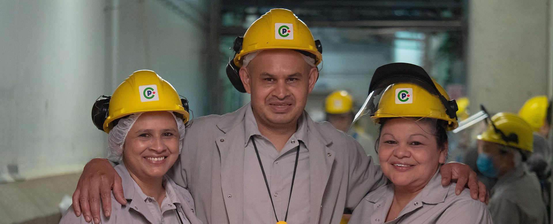 Canada Packers plant workers.