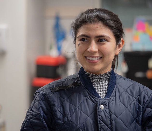 Canada Packers team member smiling.