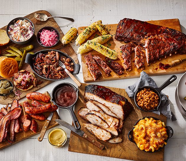 Barbecue Southern Smoked Pork Board.