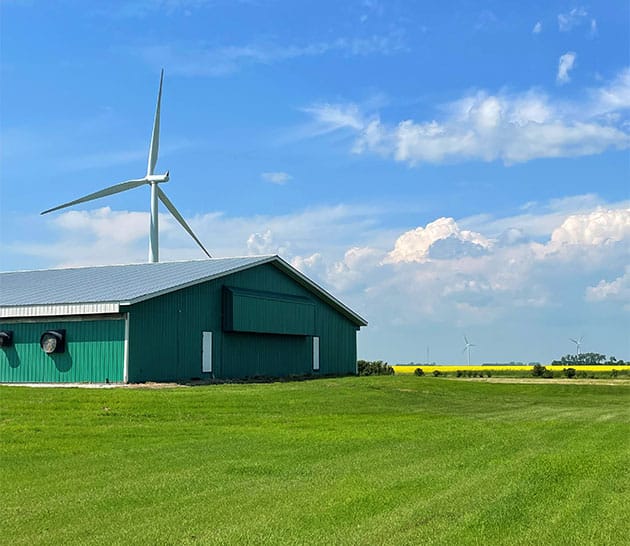 Image of Canada Packers barn.