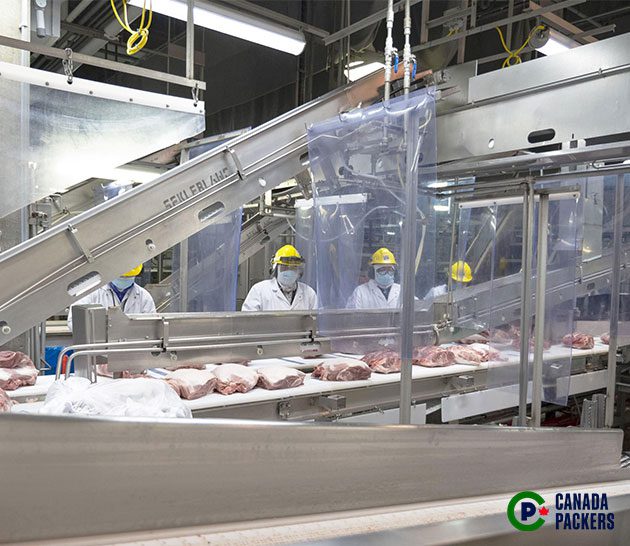 Team members in the Brandon Manitoba plant.