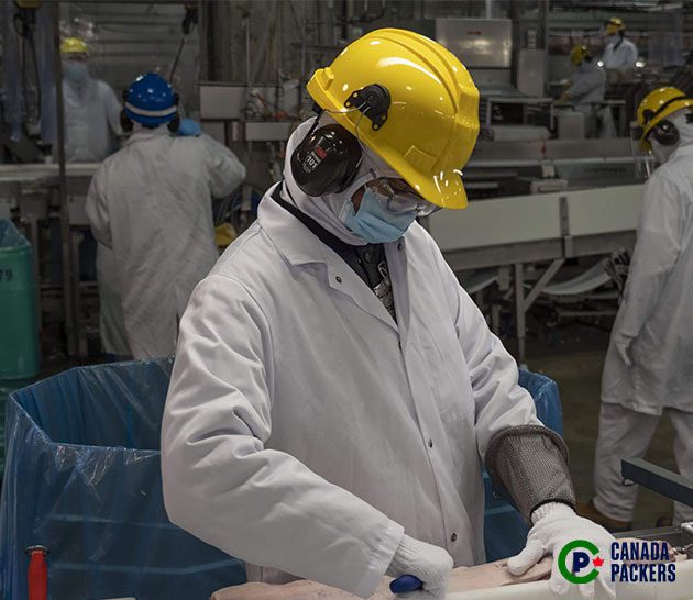 Team Member in the Brandon, Manitoba plant.